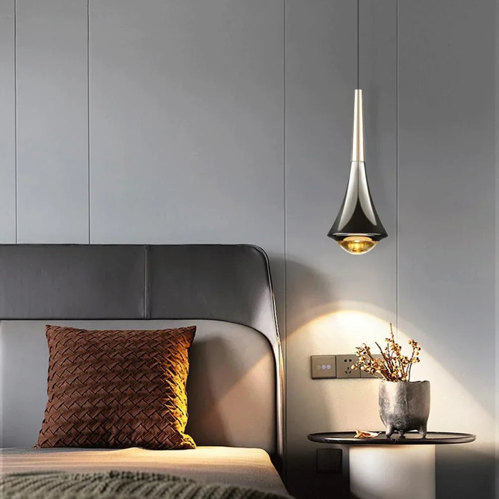 Audara-3-inch Minimalist Mini Chandelier Light Fixture, Bohemian Style, Suitable For Decorative Pendant Lights In Bedrooms, Bedside Tables, Hallways, Balconies, Living Rooms, Hotel Entryways, And Cafe