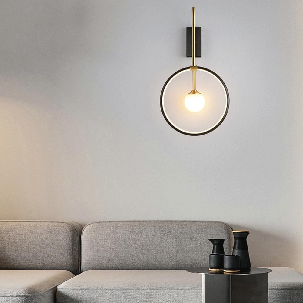 Audara-Scandinavian Light Luxury Wall Lamp Modern Bedroom Bedside Wall Lights Creative Study Room Decorative Sconces Aisle Corridor Entrance Mounted Lighting Fixture