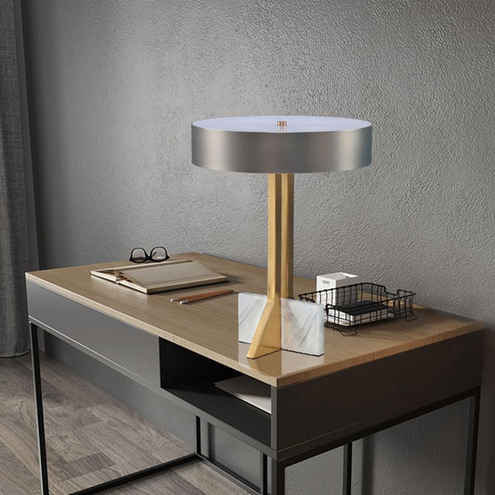 Audara-Postmodern Simple Hotel Model Room Backdrop Desk Light Luxury Fashion Marble Desk Lamp Villa Farmhouse Hotel Room Lighting Fixture Living Room Office Apartment Table Lamp