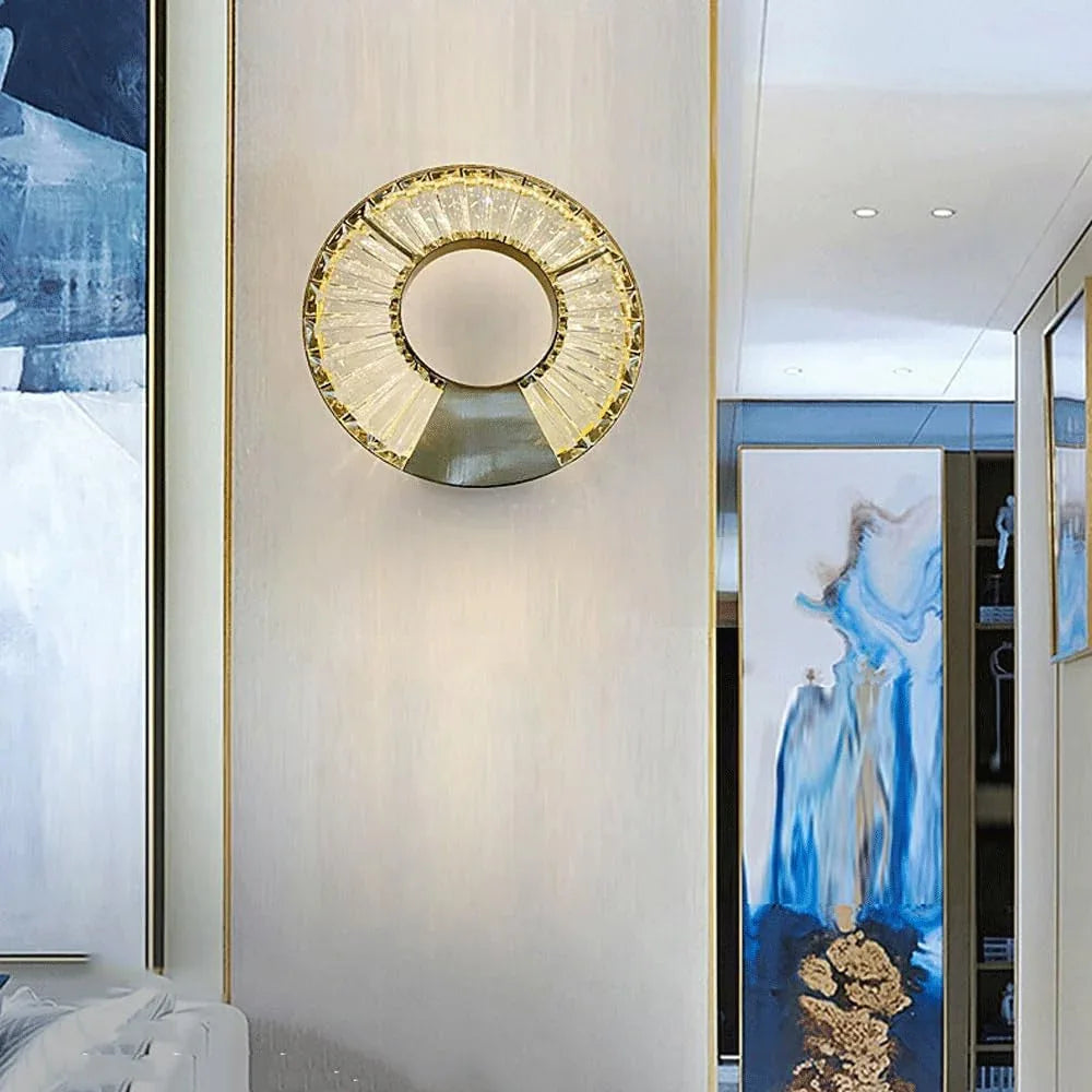 Audara-Postmodern Light Luxury Wall Lamp Bedroom Bedside Ambience Wall Lights Hotel Corridor Sample Room Sconces Entryway Background Wall Decoration Mounted Lighting Fixture