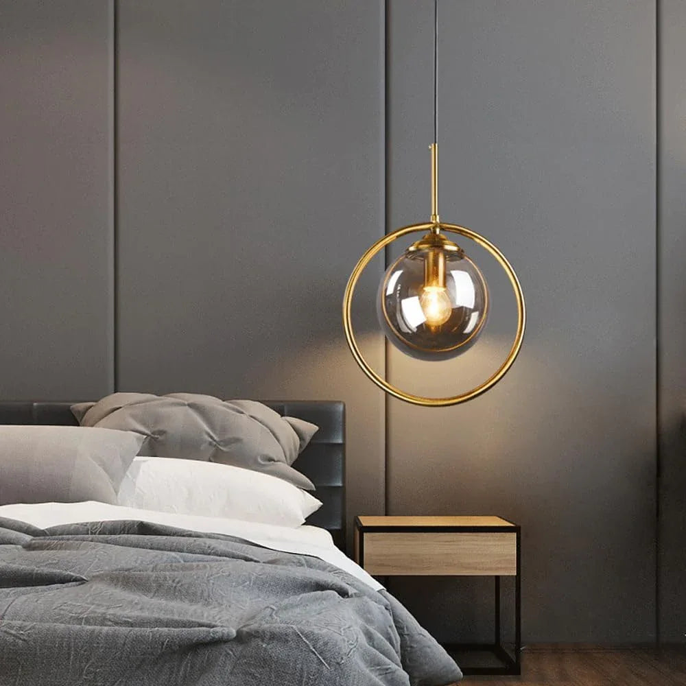 Audara-10-inch Creative Glass Pendant Lights, Bohemian Style, Suitable For Decorative Lighting In Various Settings Such As Tea Restaurants, Hallways, Balconies, Living Rooms, Hotel Entrances, And Cafe