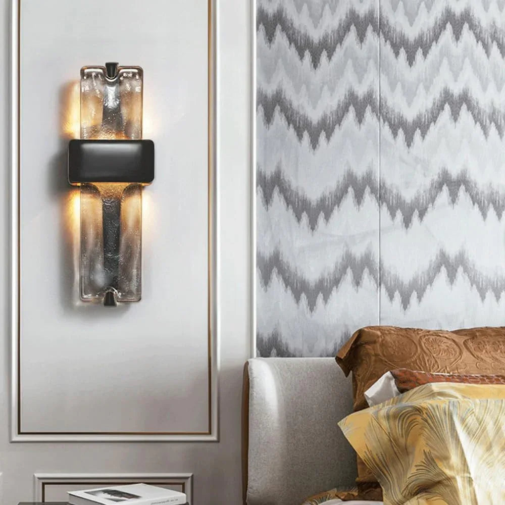 Audara-New Bedroom Bedside Wall Lamp Creative Living Room Background Wall Lights New Chinese Art Lucite Sconces Aisle Corridor Decoration Mounted Lighting Fixture