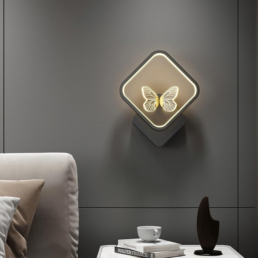 Audara-New Scandinavian Bedroom Bedside Wall Lamp Modern Simple Wall Lights Living Room Background Wall Light Luxury Art Sconces Corridor Aisle Cafe LED Mounted Lighting Fixture