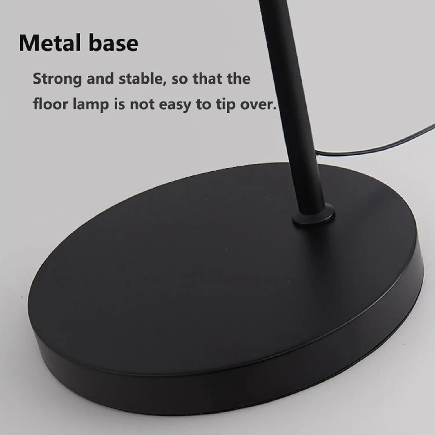Audara-Creative Remote Control Stepless Dimming Living Room Floor Lamp Single Light Source E26 Retractable Black Metal Standing Lamp Bedroom Study Room Torchiere Dining Room Decoration Lighting Fixture