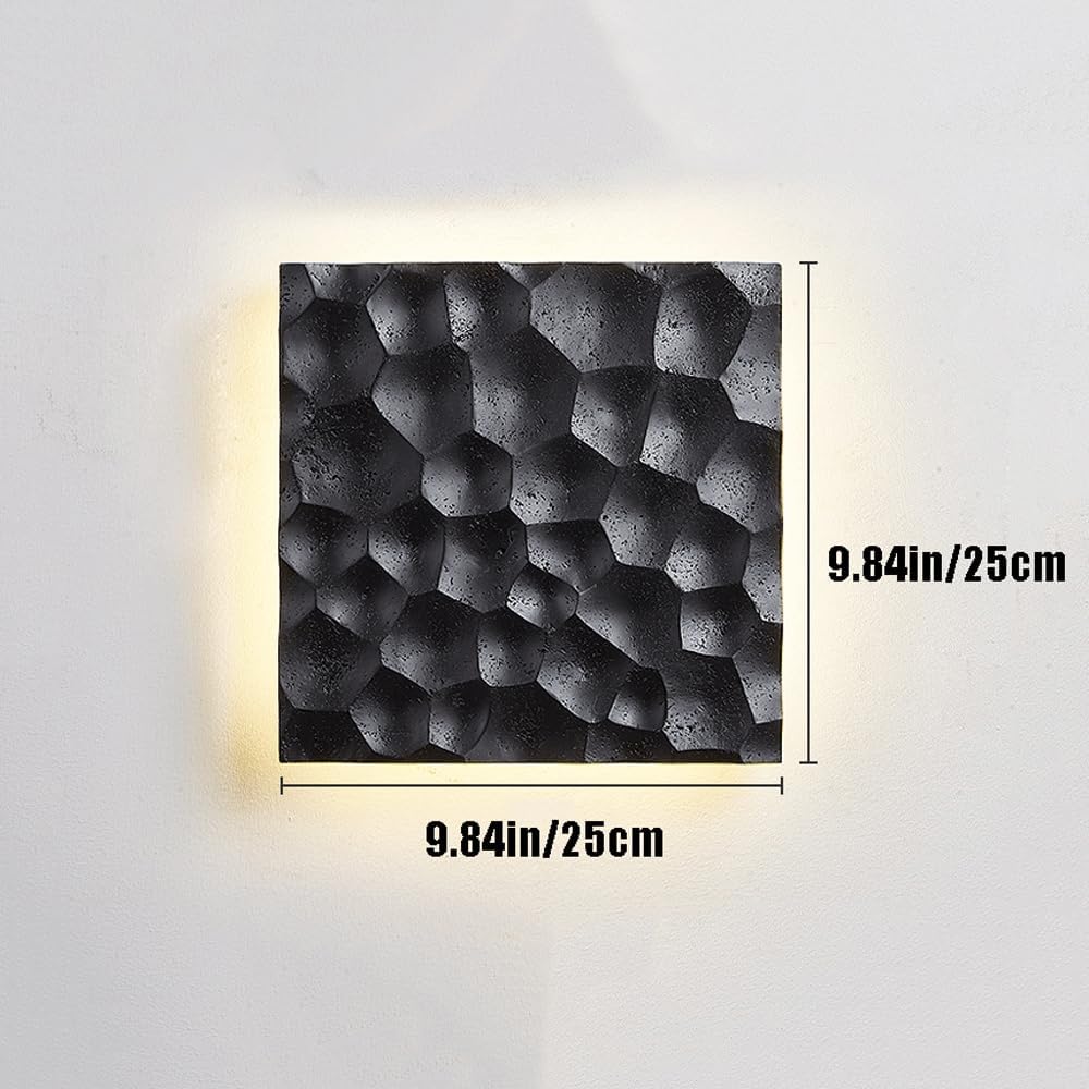Audara-Italian Minimalist Wall Lamp Postmodern Black Hole Stone Creative Wall Lights Designer Living Room Back Wall Sconces Jane Bedroom Bedside Decorative Mounted Lighting Fixture