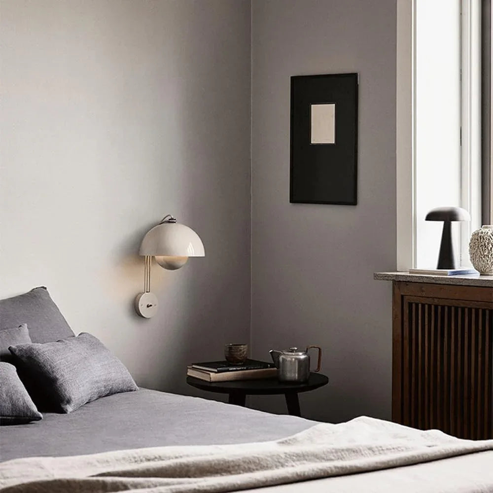 Audara-Scandinavian Simple Bedside Wall Lamp Creative Pod Decoration Wall Lights Living Room Aisle Staircase Sconces Japanese Mounted Lighting Fixture