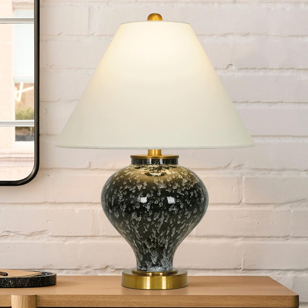 Audara-High-end Hotel Front Desk Showroom Desk Light Luxury Model House Backdrop Living Room Desk Lamp Kiln Glaze Ceramic Table Lamp Villa Club Mall Coffee Shop Lighting Fixture