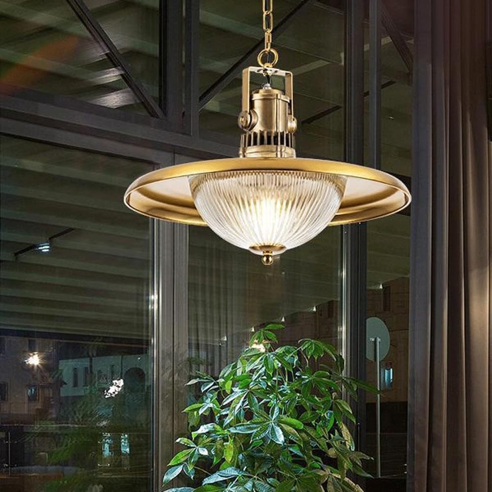 Audara-18-inch Industrial-Style Glass Pendant Lights, Suitable for Decorative Pendant Lights in Tea Restaurants, Hallways, Balconies, Living Rooms, Hotel Entrances, and Cafes.