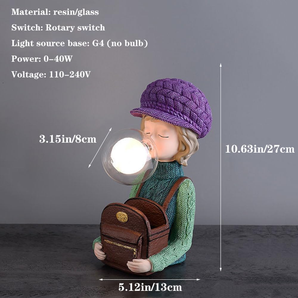 Audara-Luxury Creative Bedroom Bedside Desk Light Romantic Cozy Resin Glass Desk Lamp Girls Room Kids Room Study Dormitory Table Lamp Mall Restaurant Decoration Lighting Fixture