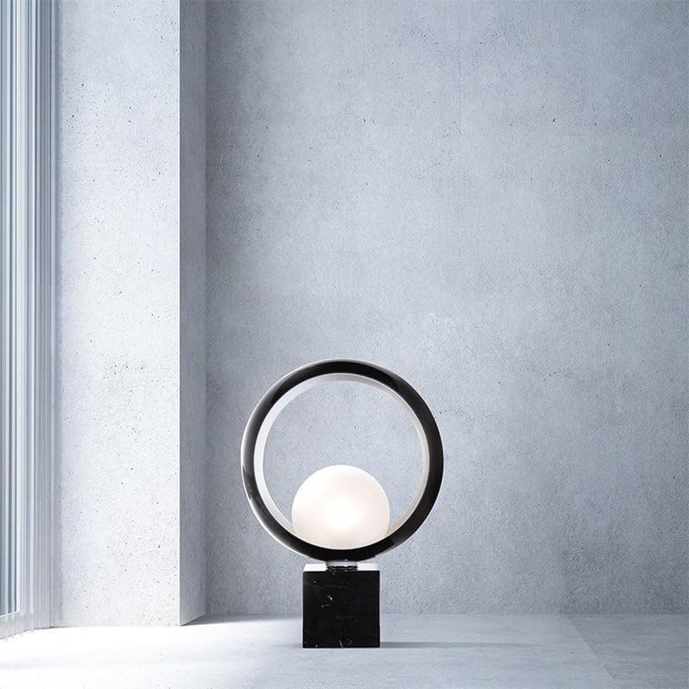 Audara-Simple And Modern Exhibition Hall Model Room Living Room Desk Light Creative Luxury Marble Desk Lamp Farmhouse Villa Restaurant Cafe Lighting Fixture Club Shopping Mall Bedroom Bedside Table Lamp