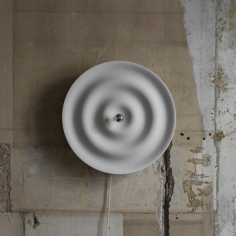 Audara-Scandinavian Modern Spherical Wall Lamp Background Wall Stairs Aisle Wall Lights Living Room Entryway Minimalist Sconces Designer Water Ripple Decorative Mounted Lighting Fixture