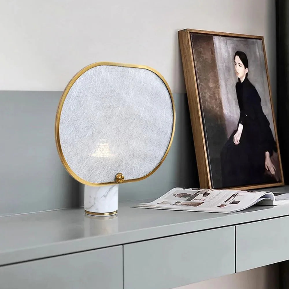 Audara-Postmodern Designer Study Bedroom Desk Light Simple Creative Marble Desk Lamp Office Restaurant Coffee Shop Table Lamp Club Mall Hotel Front Desk Farmhouse Country Lighting Fixture