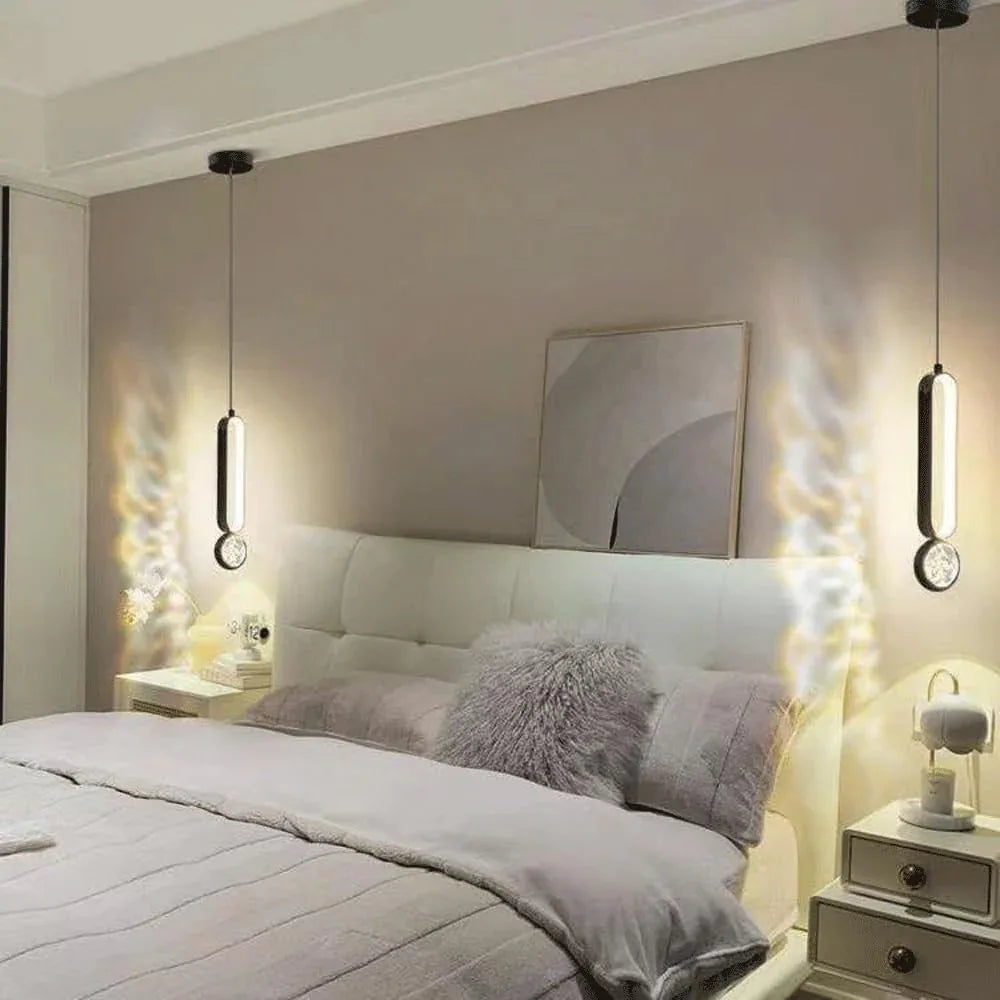 Audara-French-style Romantic Bubble Crystal Pendant Light, Minimalist Bedroom Bedside Decorative Lamp, A Clever Blend Of Bohemian And Other Styles, Suitable For Dining Room, Living Room, Entryway, Etc