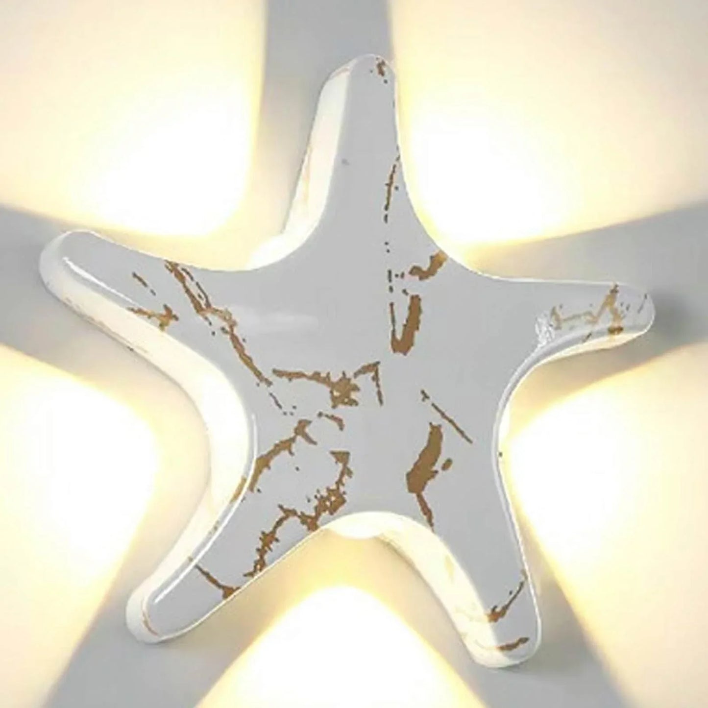 Audara-Outdoor Wall Sconce Creative Star IP65 Waterproof Wall Light Standing Corridor LED Wall Lamp Modern Garden Wall Light Fixtures A