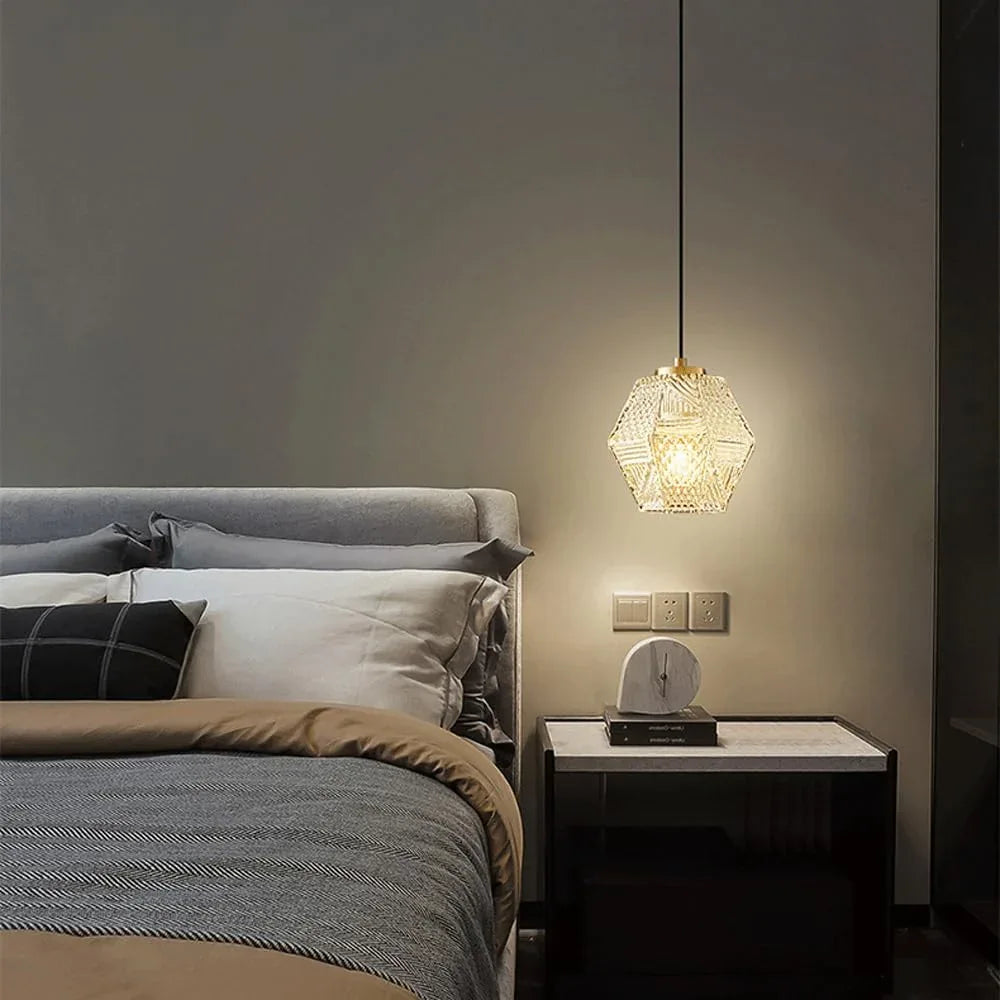 Audara-Small Pendant Light Fixtures, Decorative Lighting Fixtures, Bohemian Style, European Minimalist Style, Suitable for Bedrooms, Hotel Entryways, Kitchen Islands, and Other Scenarios.