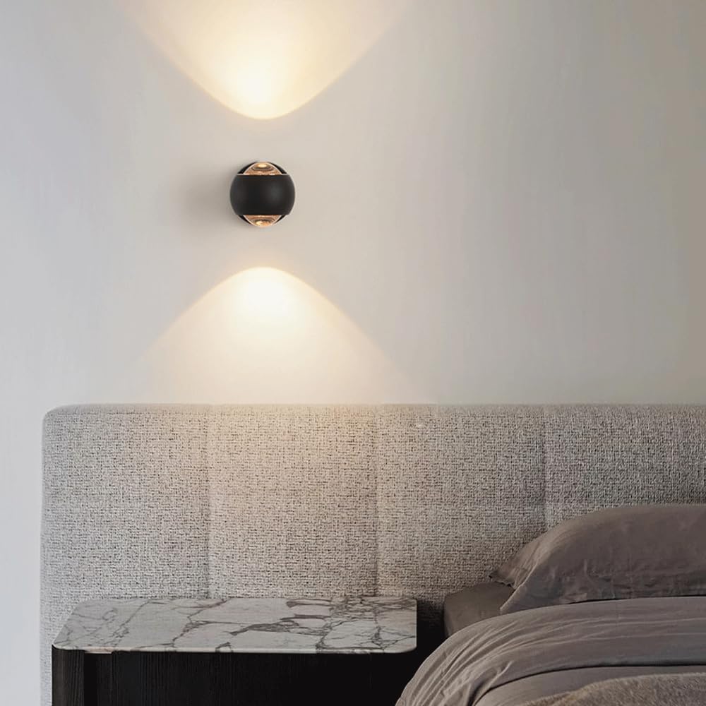 Audara-New Living Room Background Wall Lamp Modern Light Luxury Read Wall Lights Scandinavian Simple Metal Sconces Aisle Corridor Foyer Mounted Lighting Fixture