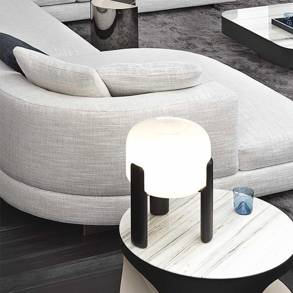 Audara-Modern Luxury Light Luxury Bedroom Bedside Living Room Desk Light Scandinavian Creative Wood Glass Desk Lamp Restaurant Club B&B Hotel Front Desk Lighting Fixture Office Dormitory Table Lamp