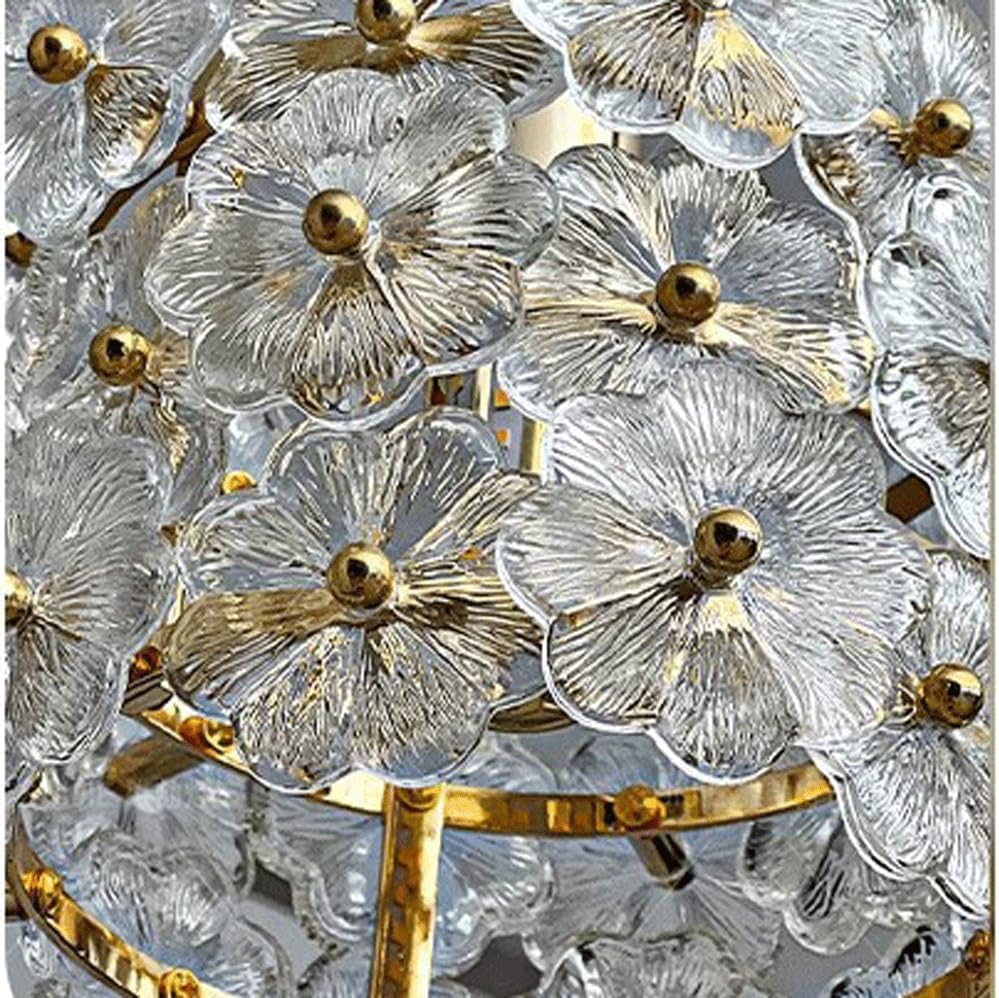 Audara-8-inch Crystal Chandeliers Can Be Installed in Various Spaces Such As Bedrooms, Hotels, and Kitchen Islands. Small Chandelier for Living Room in Minimalist European Style.