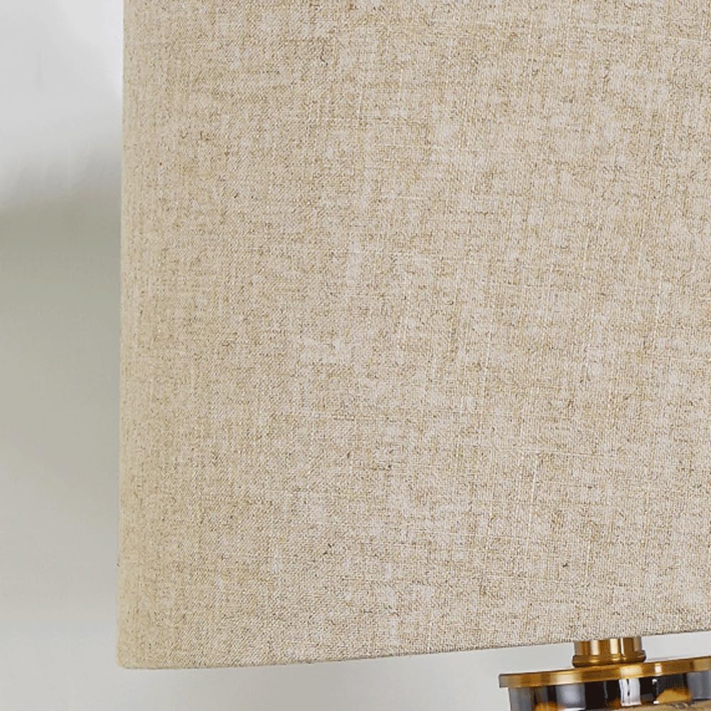 Audara-Modern American Living Room Study Desk Light High-end Luxury Ceramic Fabric Desk Lamp Bedroom Office Tea House Table Lamp Mall Hotel Decoration Restaurant Villa Lighting Fixture