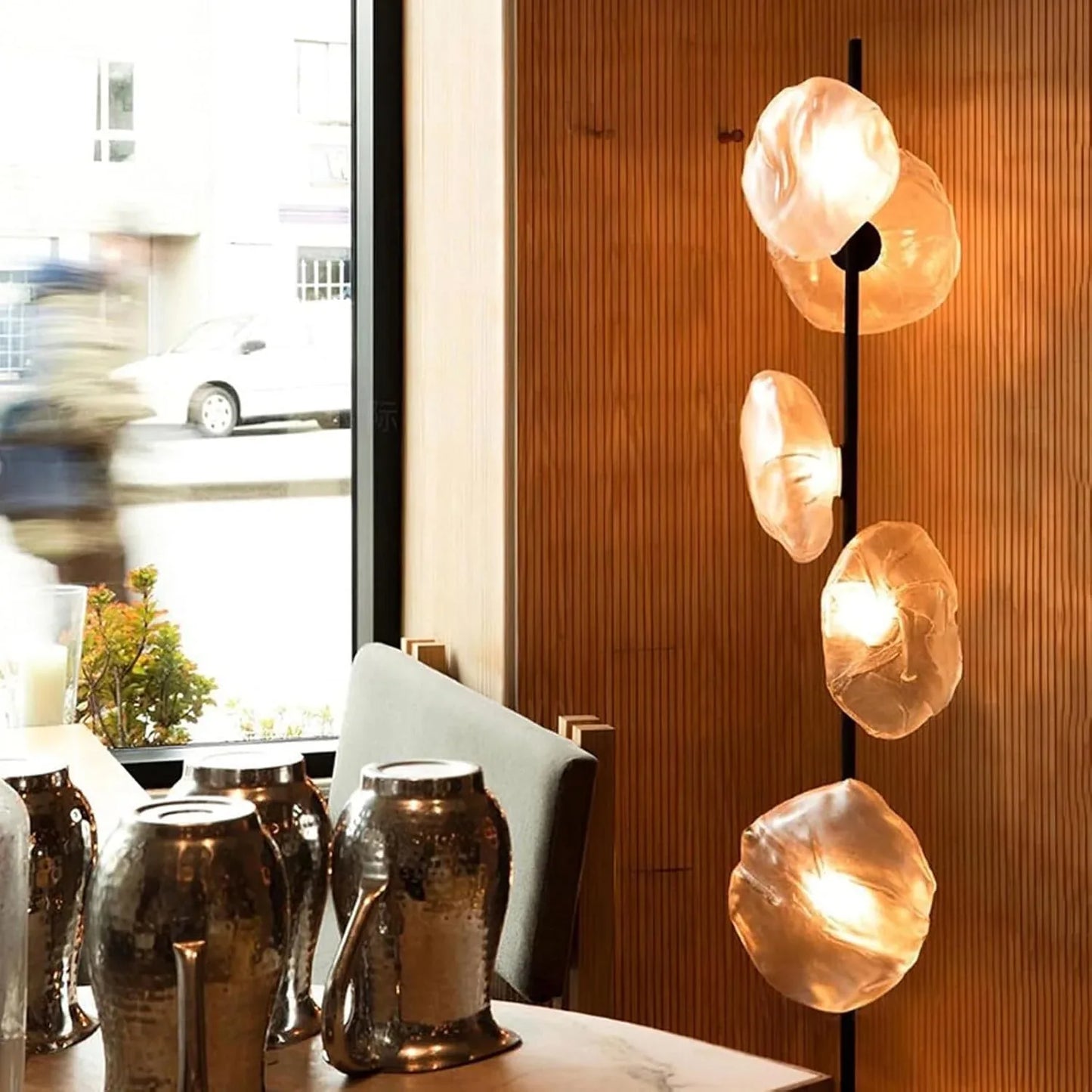 Audara-Italian Light Luxury Corridor Living Room Floor Lamp 3/6 Light Source Simple Bedroom Bedside Standing Lamp Office Backdrop Torchiere Showroom Villa Decoration Lighting Fixture