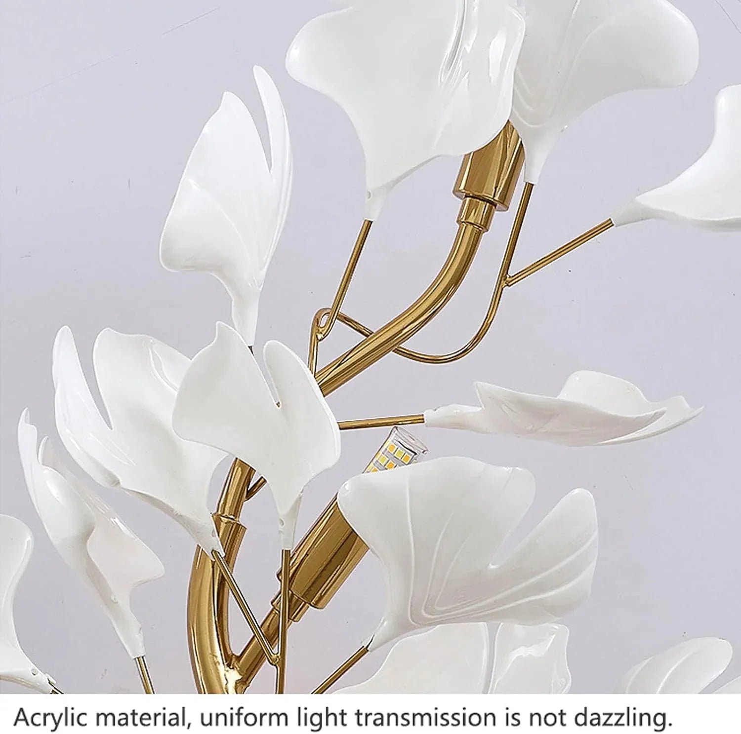 Audara-Creative Leaf Wall Light Bedside, Balcony, G9 Wall Sconce Modern Minimalist Corridor Wall Lamp Living Room Feature Wall Light Fixtures