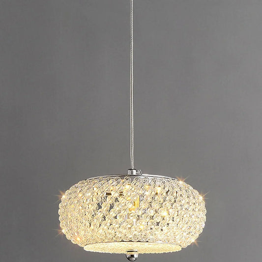 Audara-Crystal Pendant Light in A Bohemian Style, Minimalist Design, Multi-Style Lighting Fixture Suitable for Living Rooms, Cafes, Dining Rooms, Kitchen Islands, and Entryways.