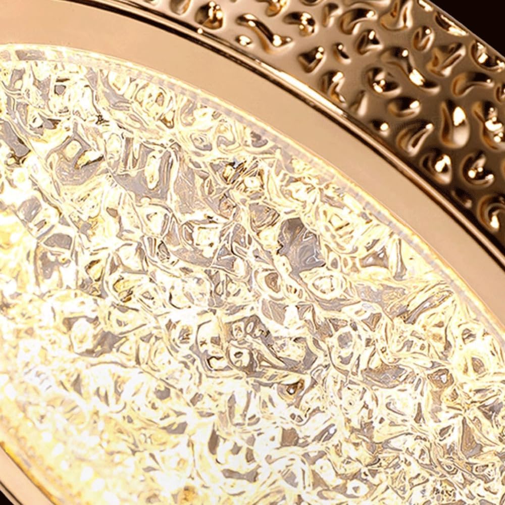 Audara-Crystal Pendant Light, A Modern and Understated Luxury Style 9in*2 Pendant Lamp, Suitable for Various Lighting Scenarios Such As Bedrooms, Dining Rooms, Entryways, and Kitchen Islands.