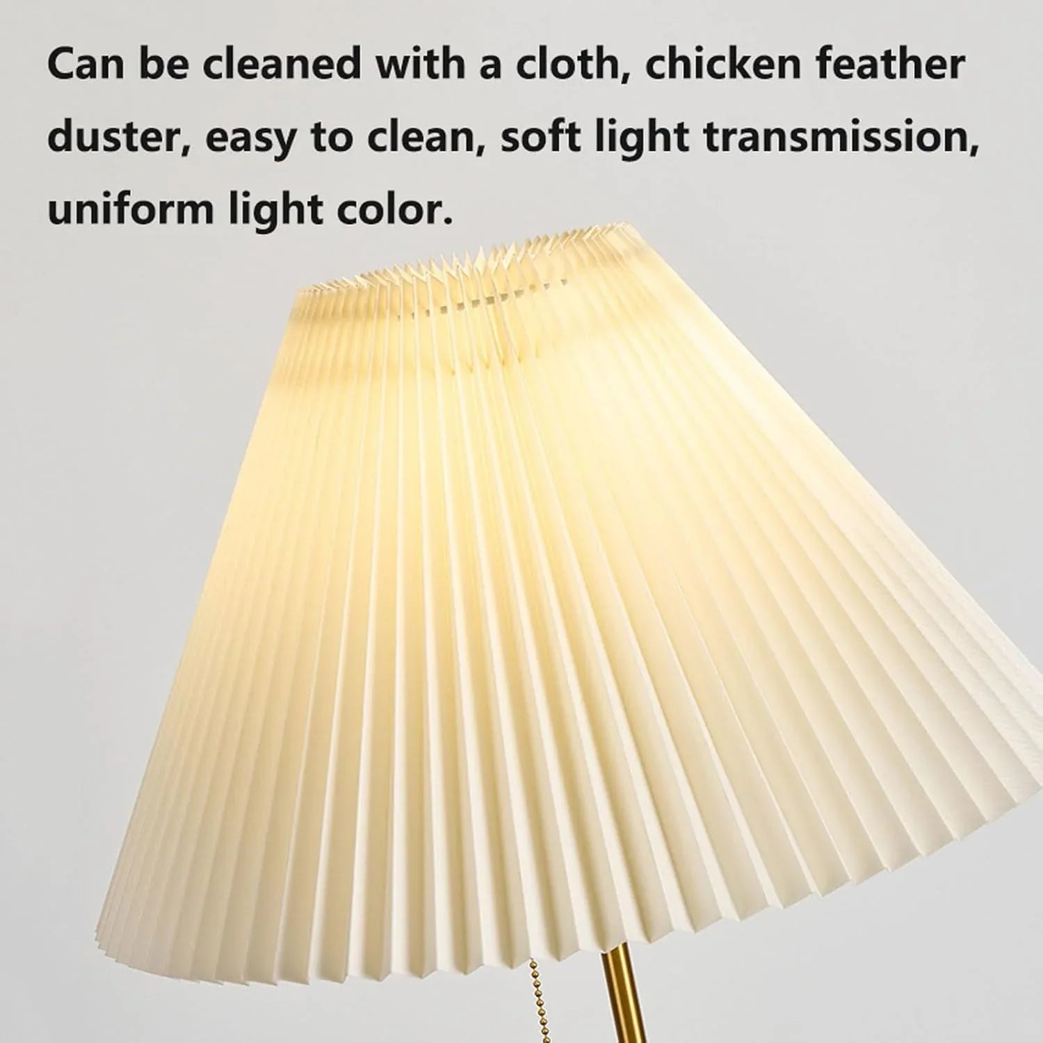 Audara-Vintage Creative Zipper Open Light Living Room Sofa Side Floor Lamp H59” Handmade Fabric Metal Standing Lamp E26 Three Tone Light Study Bedroom Torchiere Rustic Lighting Fixture