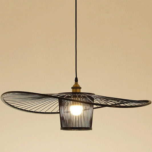 Audara-24-inch Rattan Woven Pendant Light Bohemian Wabi-Sabi Style Multi-Functional Ceiling Light Fixture Suitable for Bedrooms, Hotels, Study Rooms, Dining Areas, Entryways, and More Retro Lamp