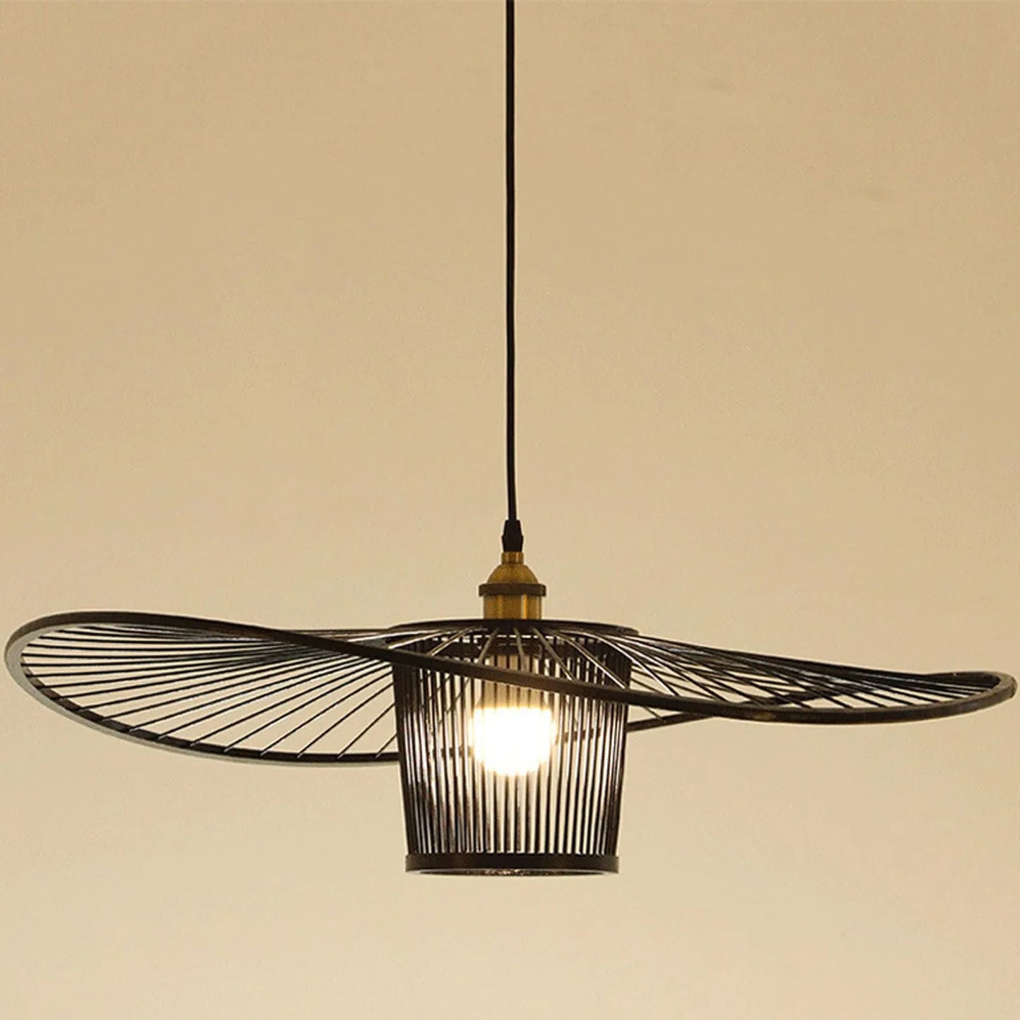 Audara-24-inch Rattan Woven Pendant Light Bohemian Wabi-Sabi Style Multi-Functional Ceiling Light Fixture Suitable for Bedrooms, Hotels, Study Rooms, Dining Areas, Entryways, and More Retro Lamp A