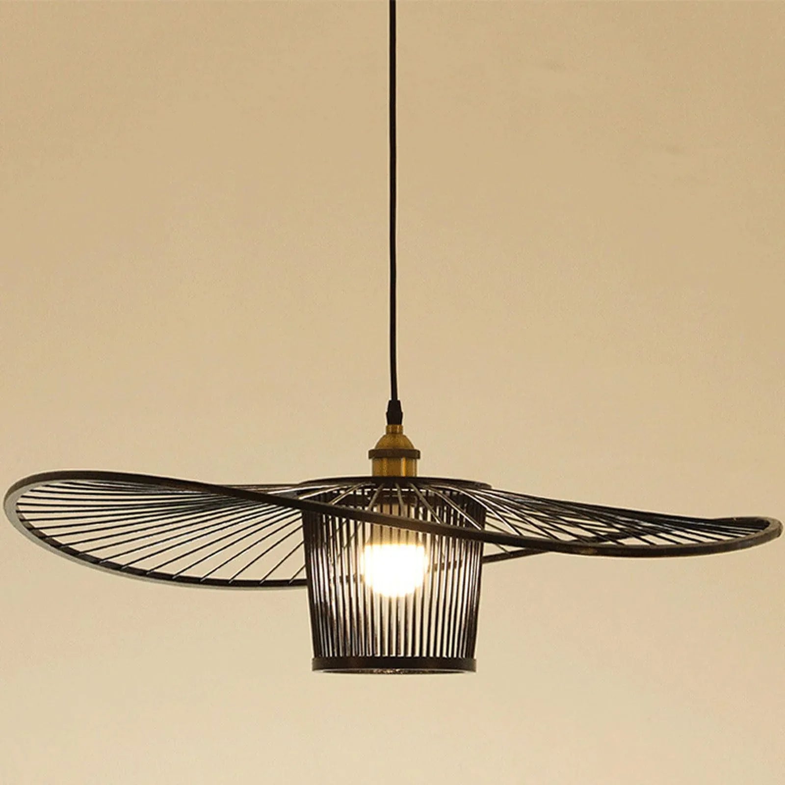 Audara-24-inch Rattan Woven Pendant Light Bohemian Wabi-Sabi Style Multi-Functional Ceiling Light Fixture Suitable for Bedrooms, Hotels, Study Rooms, Dining Areas, Entryways, and More Retro Lamp A