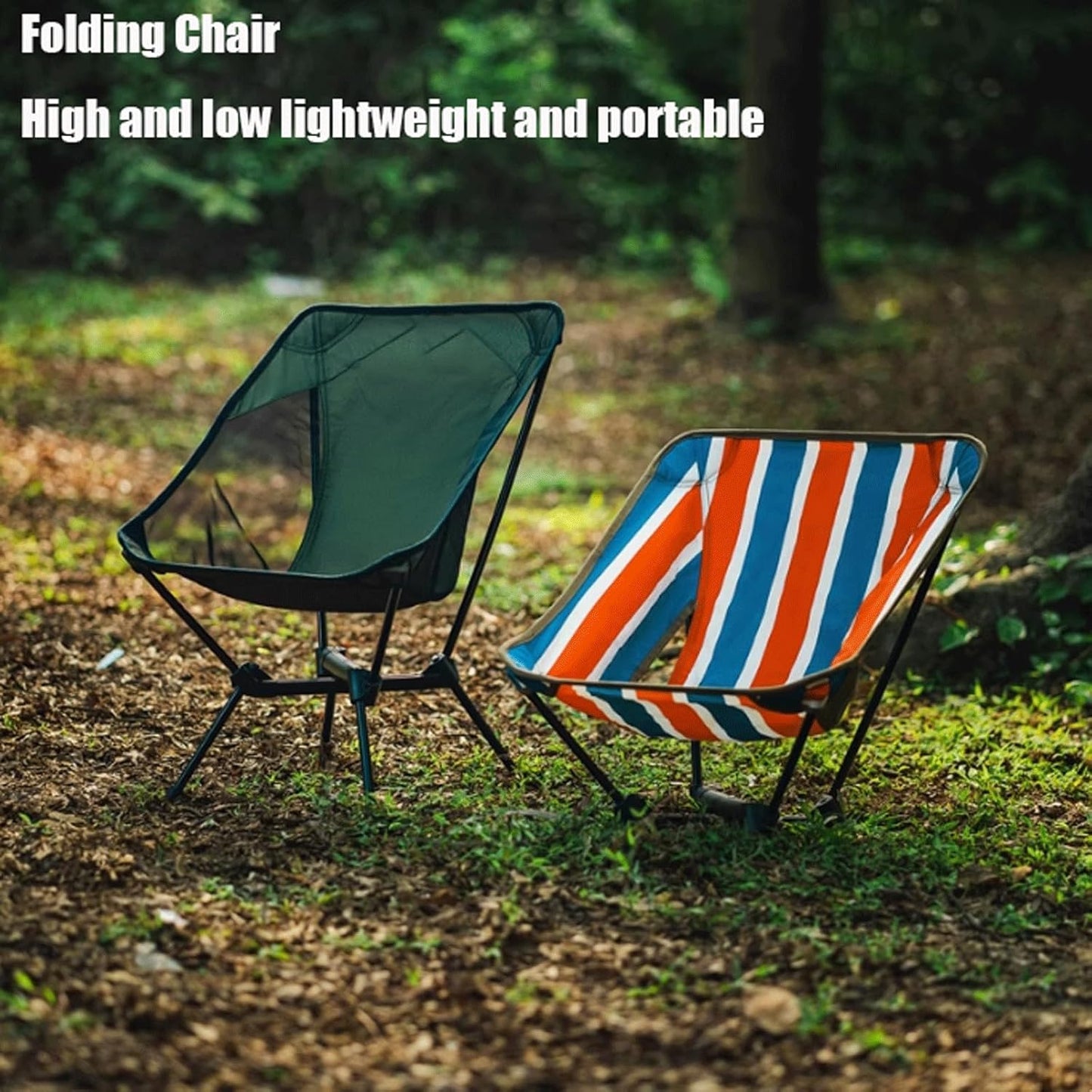 Audara-Lightweight and Comfortable Black Beach Chair Outdoor Camping Aluminum Alloy Ultra-Lightweight Dual-Purpose Folding Chair Khaki Suitable for Mountaineering and Hiking Camping Multi-Color Avail