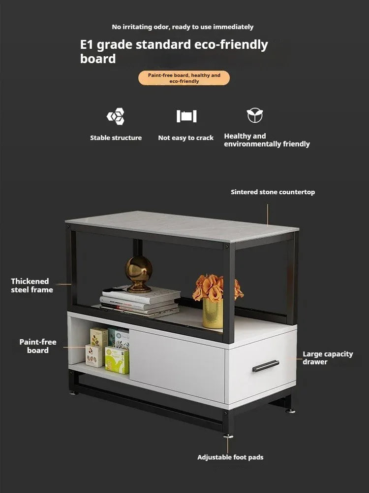 Audara-sofa side few living room Italian light luxury side cabinet simple modern side cabinet coffee table bedside small apartment corner few