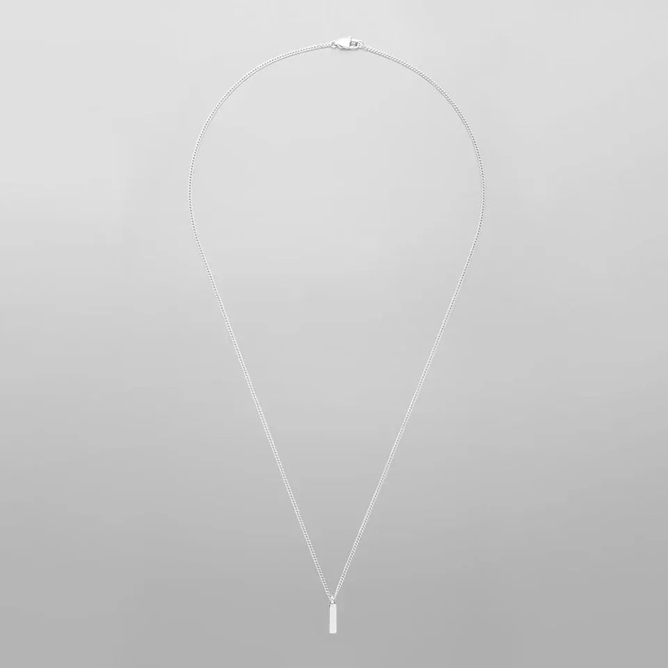 Audara – European and American-style affordable luxury titanium steel Cuban chain necklace | 316L stainless steel with PVD vacuum plating for colourfastness | Unisex minimalist-style collarbone chain (gold/silver)
