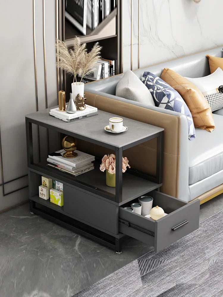 Audara-sofa side few living room Italian light luxury side cabinet simple modern side cabinet coffee table bedside small apartment corner few